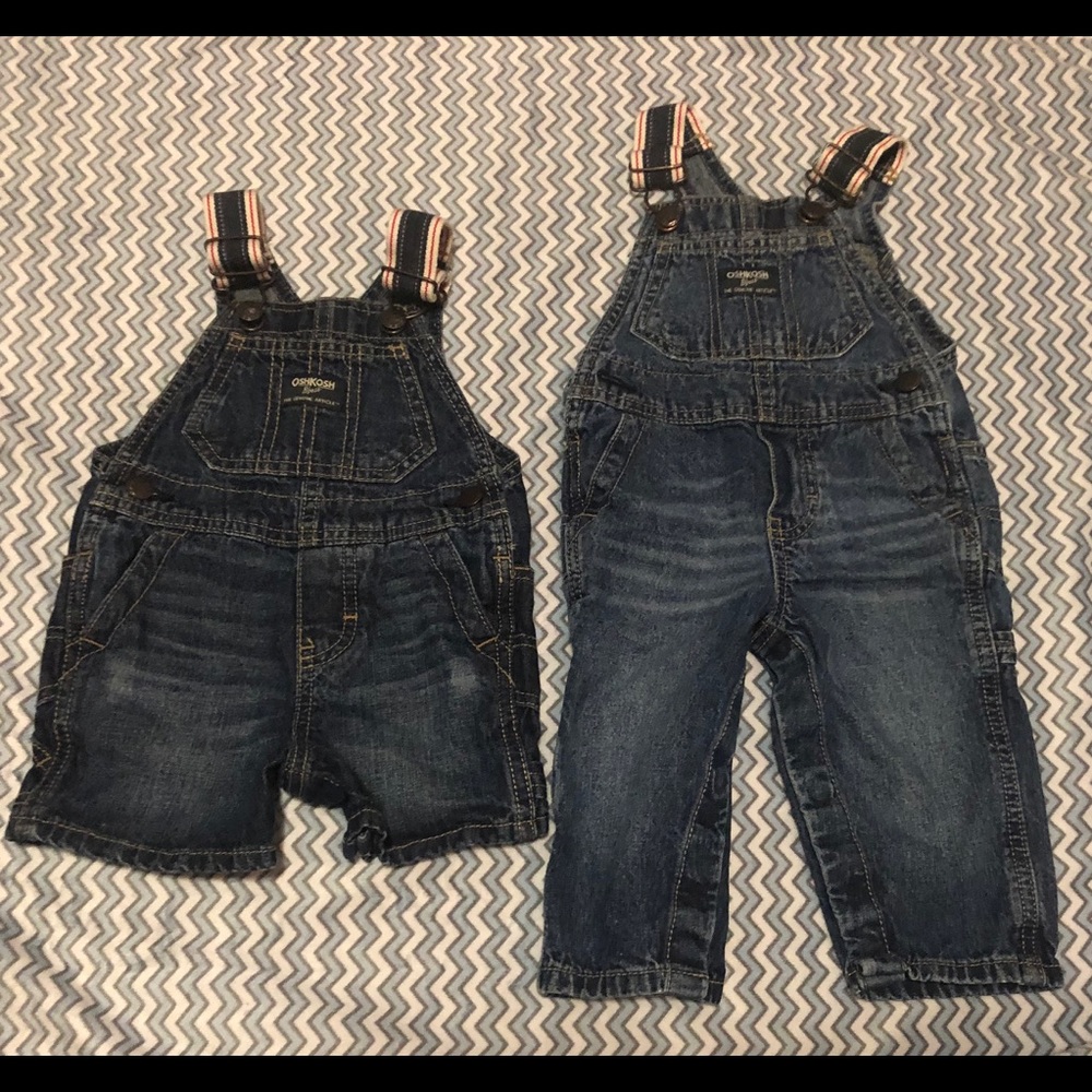 OshKosh Denim Overalls and Shortall